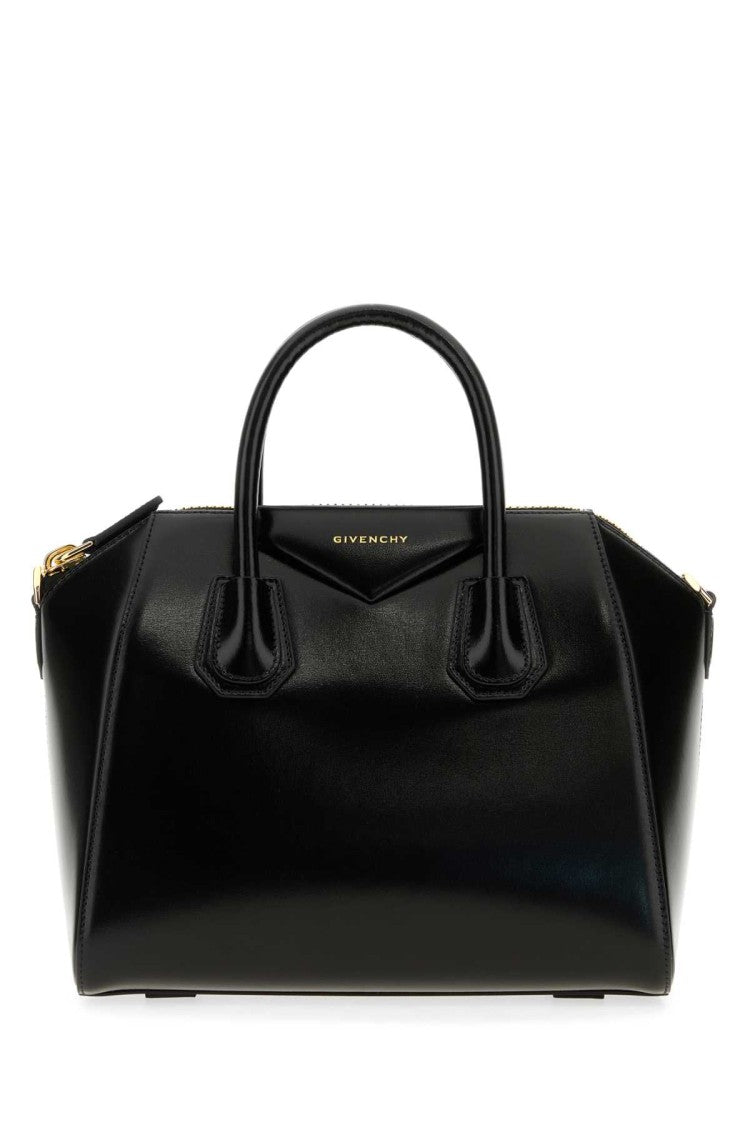 Givenchy Black Leather Small Antigona Handbag