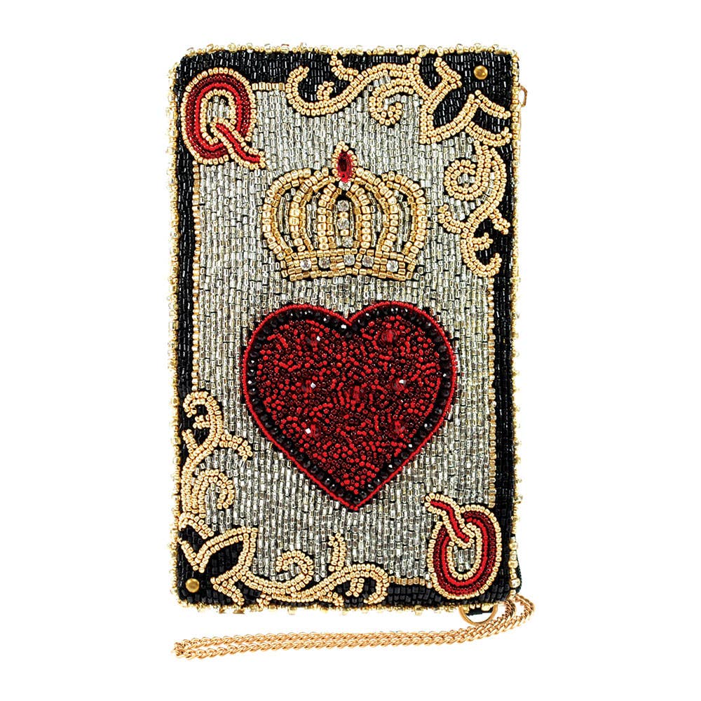 Mary Frances Queen of Hearts Crossbody
