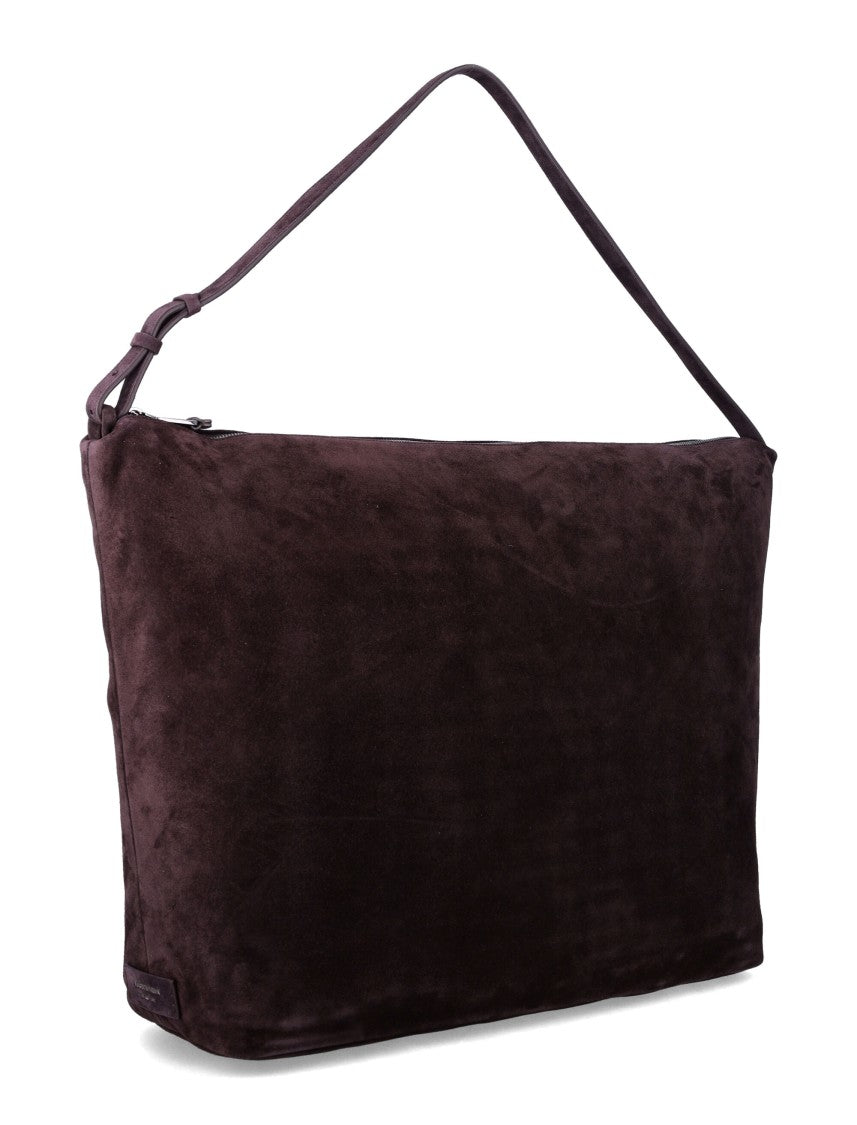 Emporio Armani Refined Suede Hobo Bag