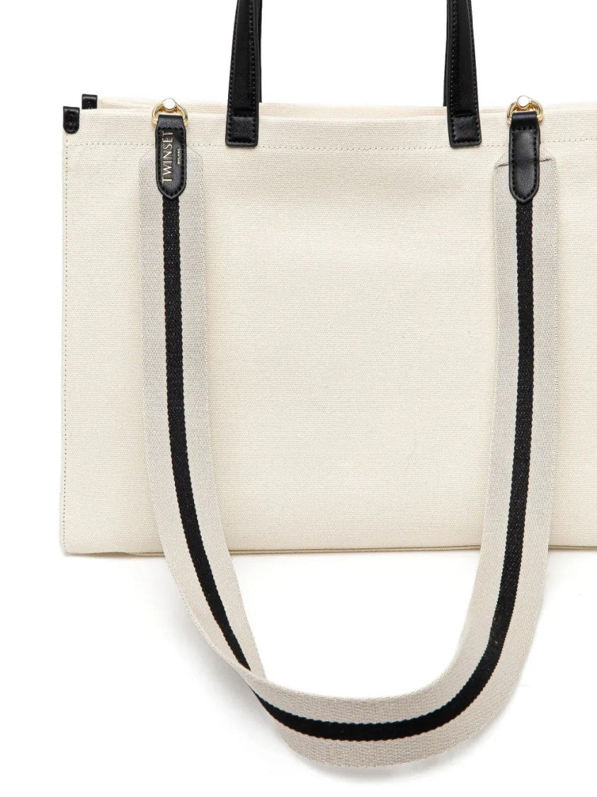 Twin-Set Logo Tote Bag