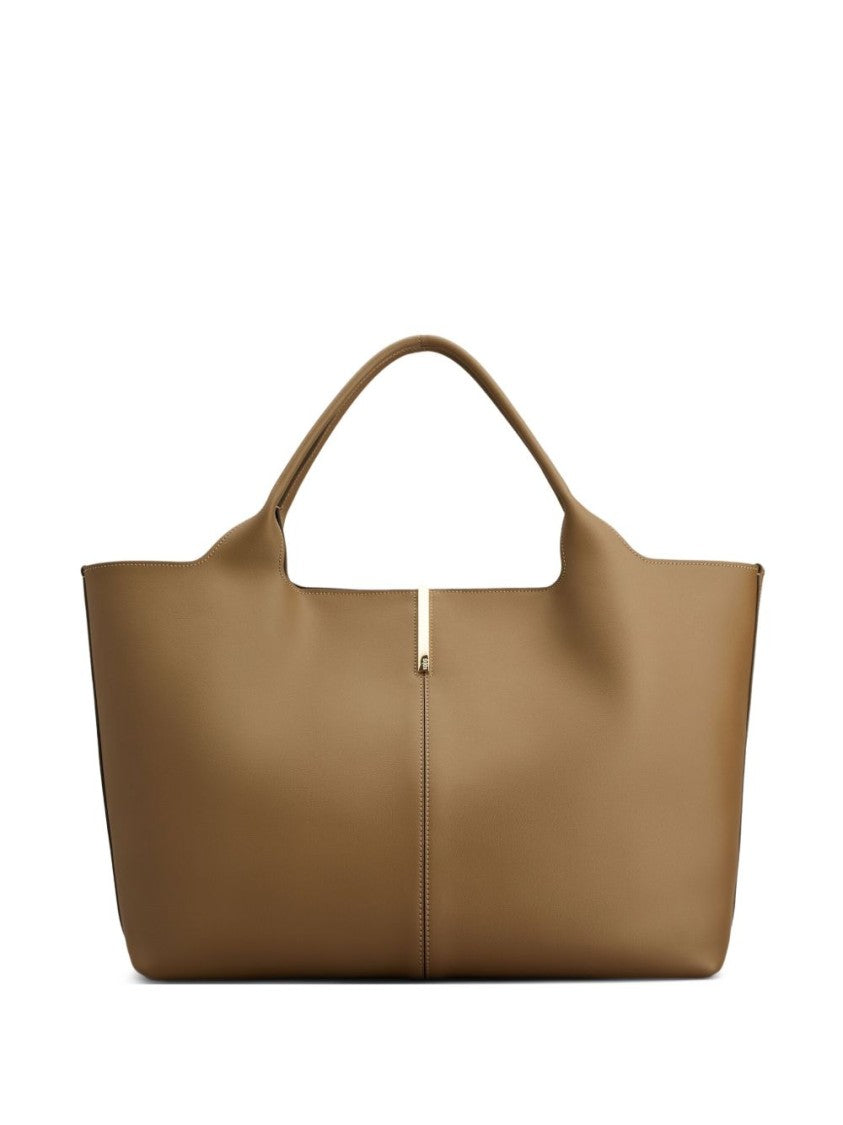 Tod's Tote Bag In Smooth Tobacco Brown