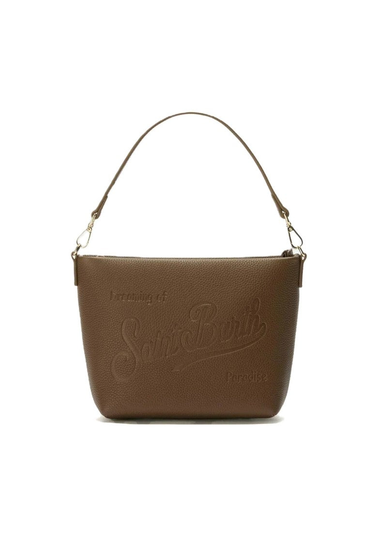 Mc2 Saint Barth Compact Rectangular Aline Bag With Pebbled Texture
