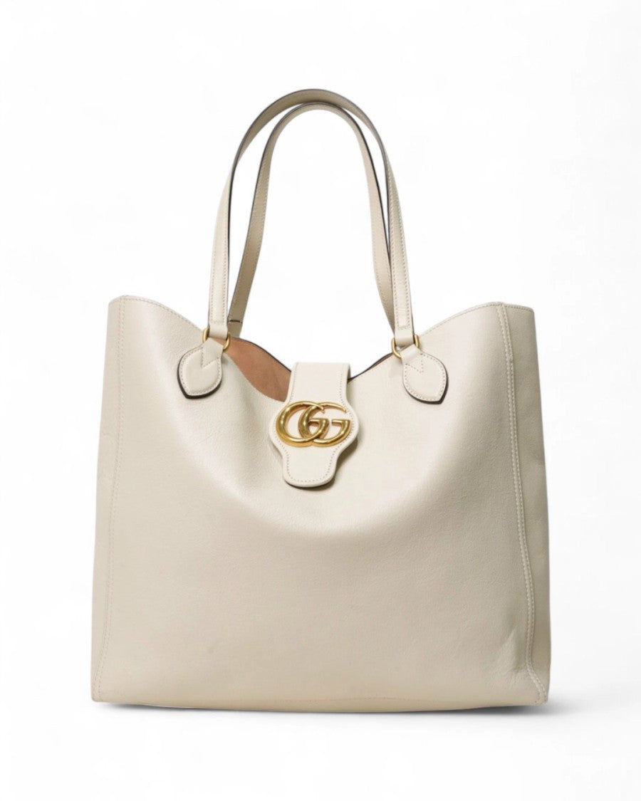 Gucci Vertical Gg Marmont Shopper Bag