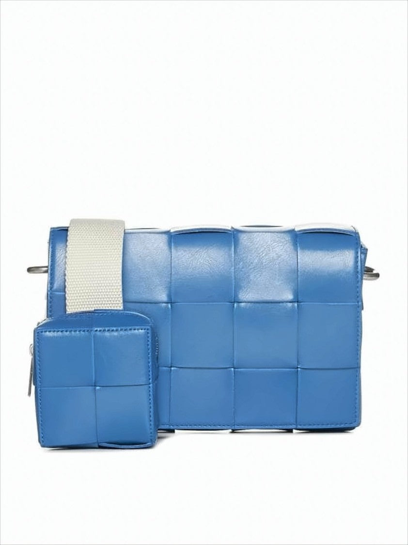 Bottega Veneta Woven Calf Leather Clutch