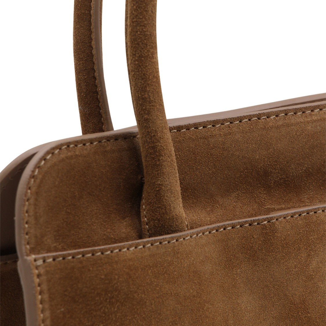 Fabiana Filippi Structured Brown Handbag With Subtle Detailing