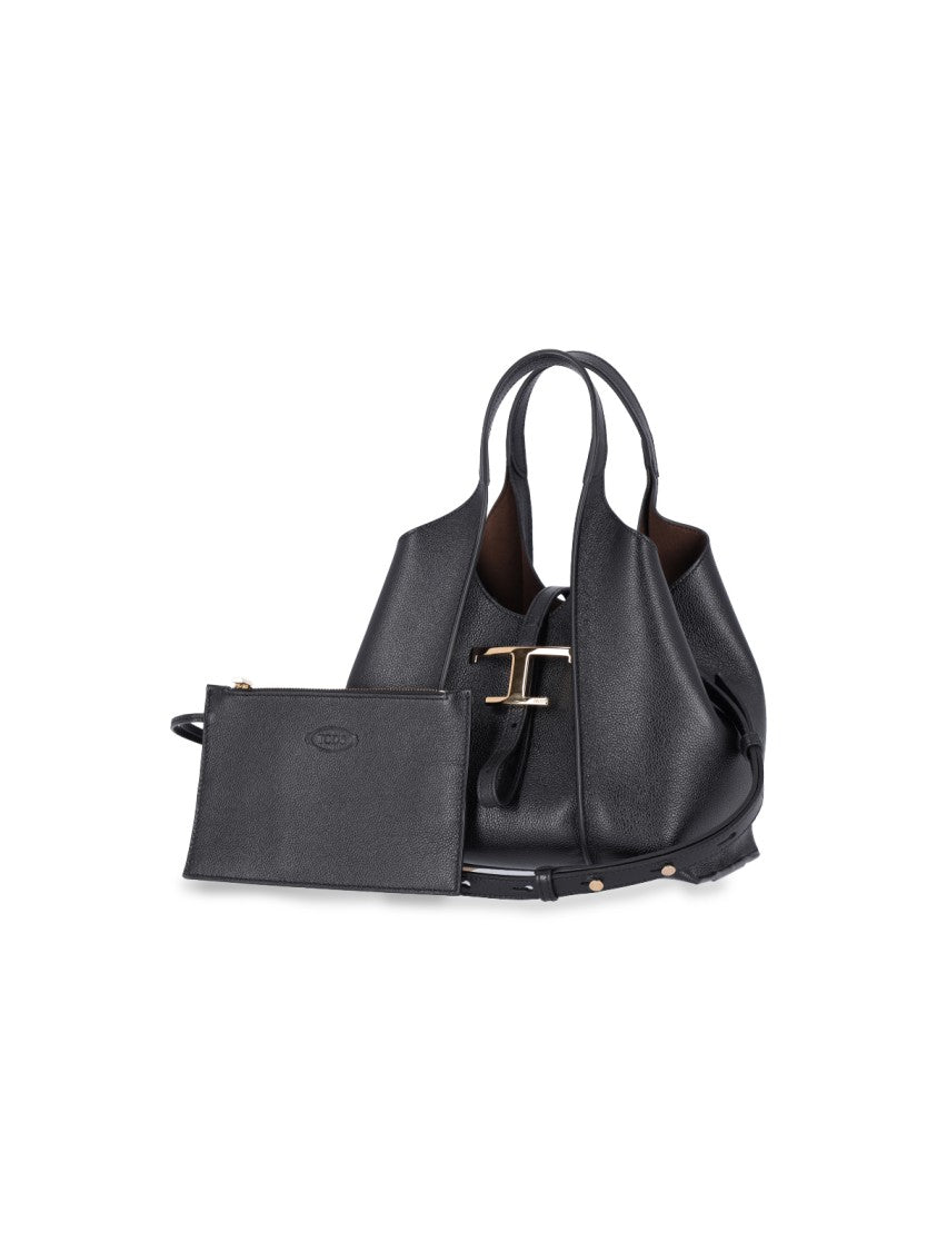Tod's "T Timeless" Mini Bag Black