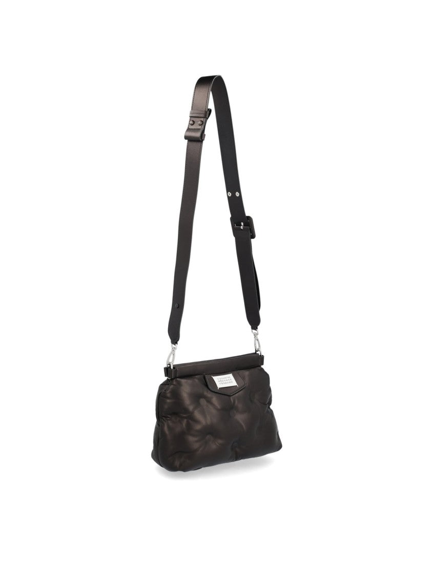 Maison Margiela Padded Napa Leather Shoulder Bag With Adjustable Strap