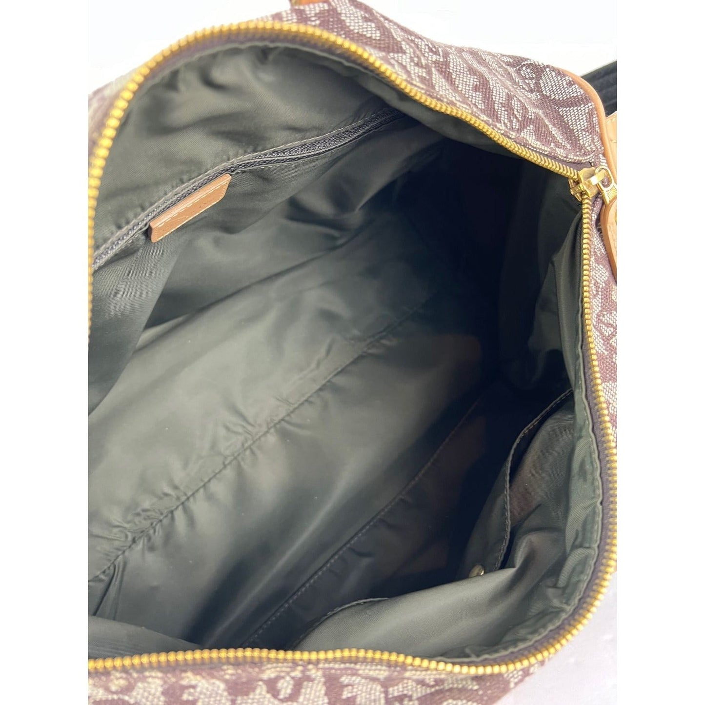 Christian Dior Vintage Trotter Diorissimo Medium Boston Bag