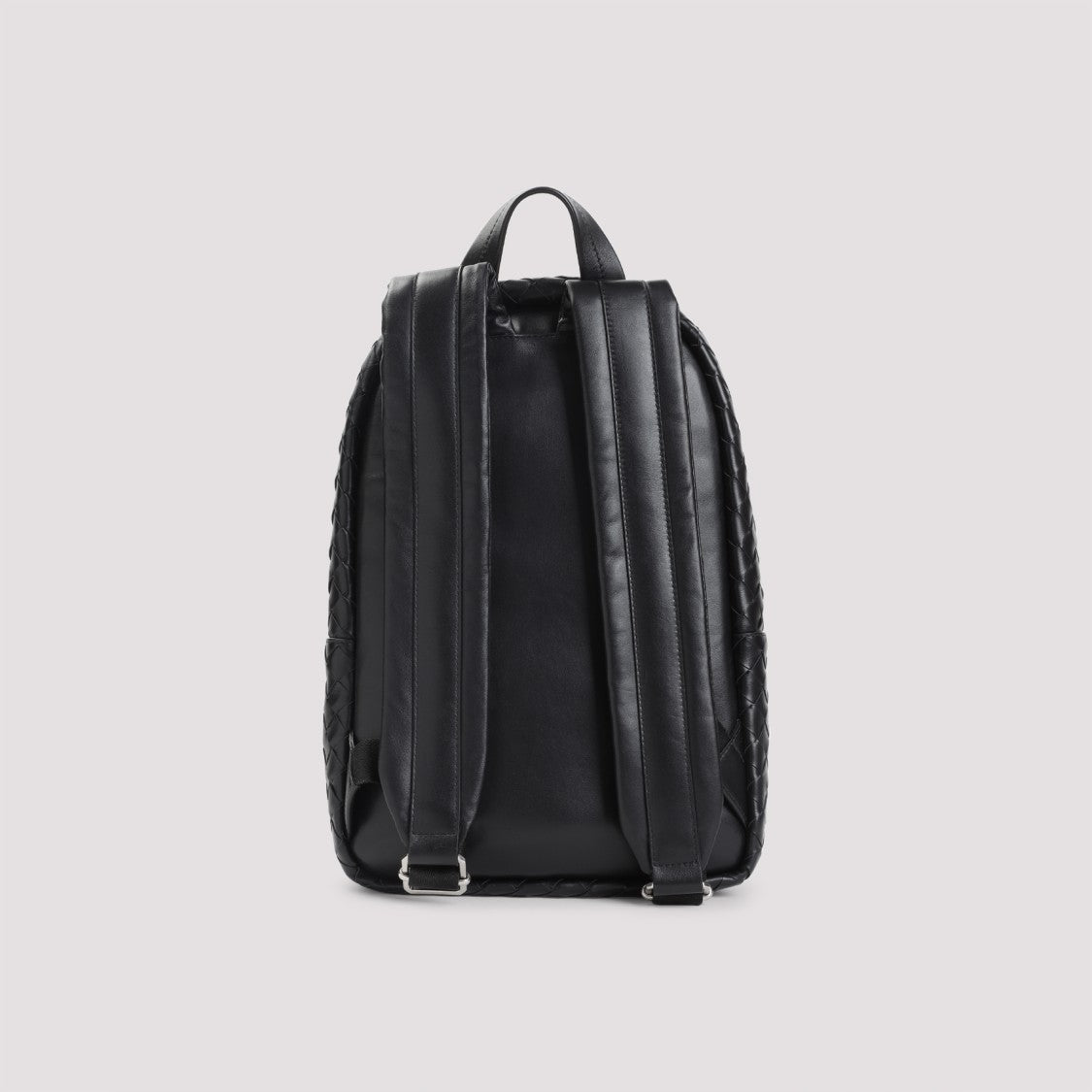 Bottega Veneta Woven Leather Bucket Bag With Structured Silhouette
