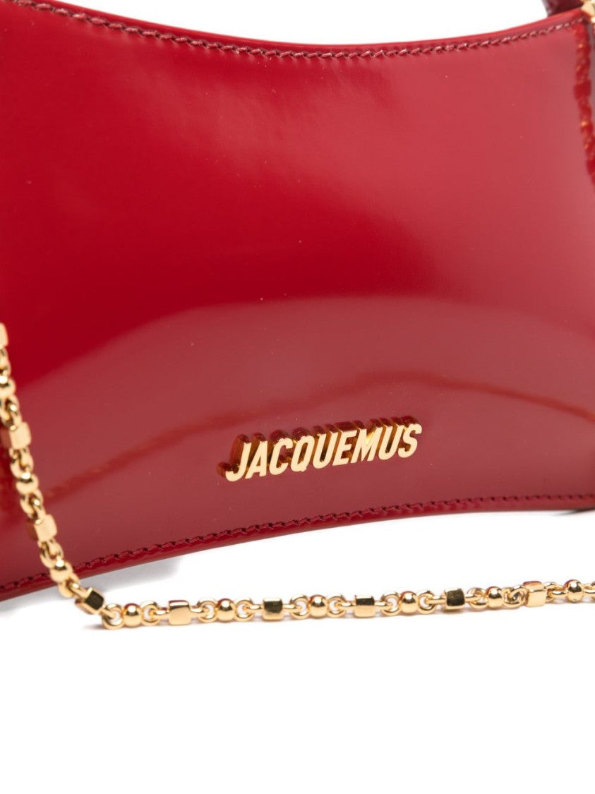 Jacquemus Red Handbag With Gold-Tone Accents