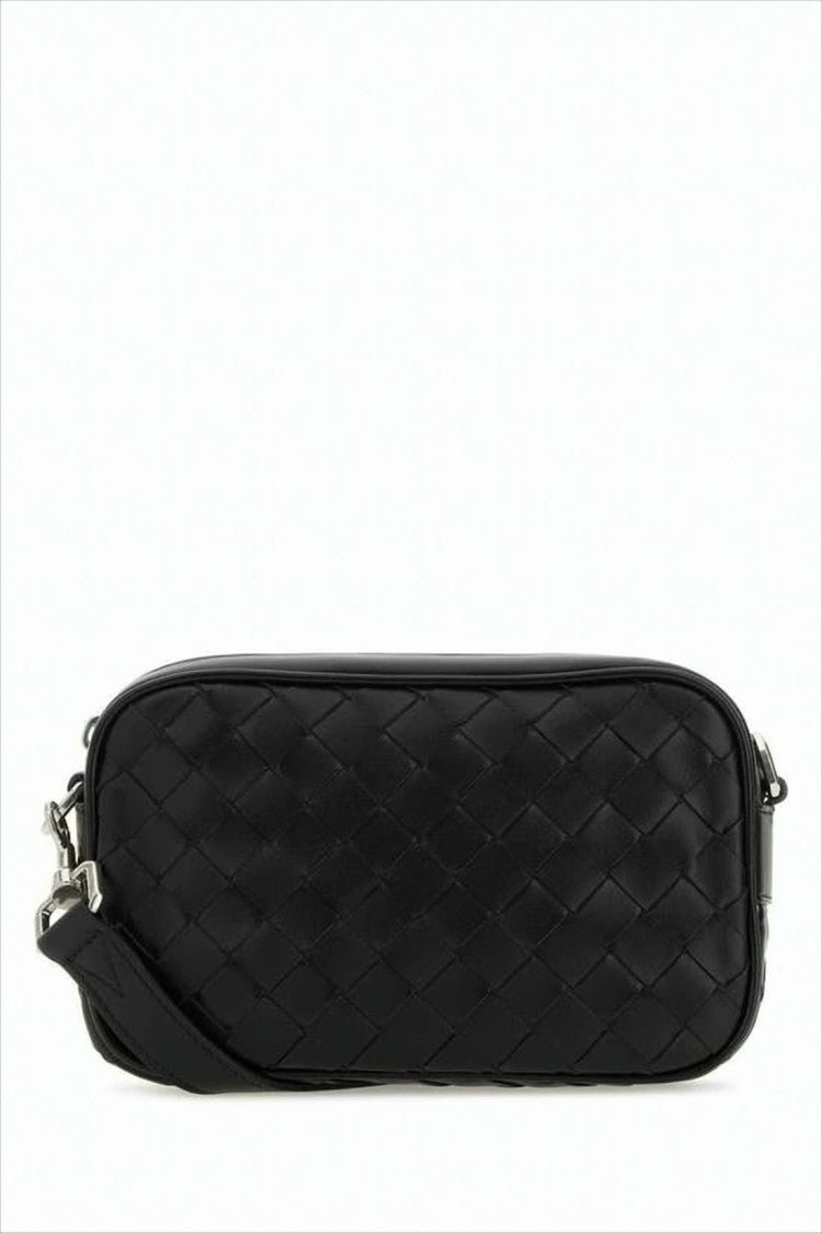 Bottega Veneta Rectangular Black Shoulder Bag