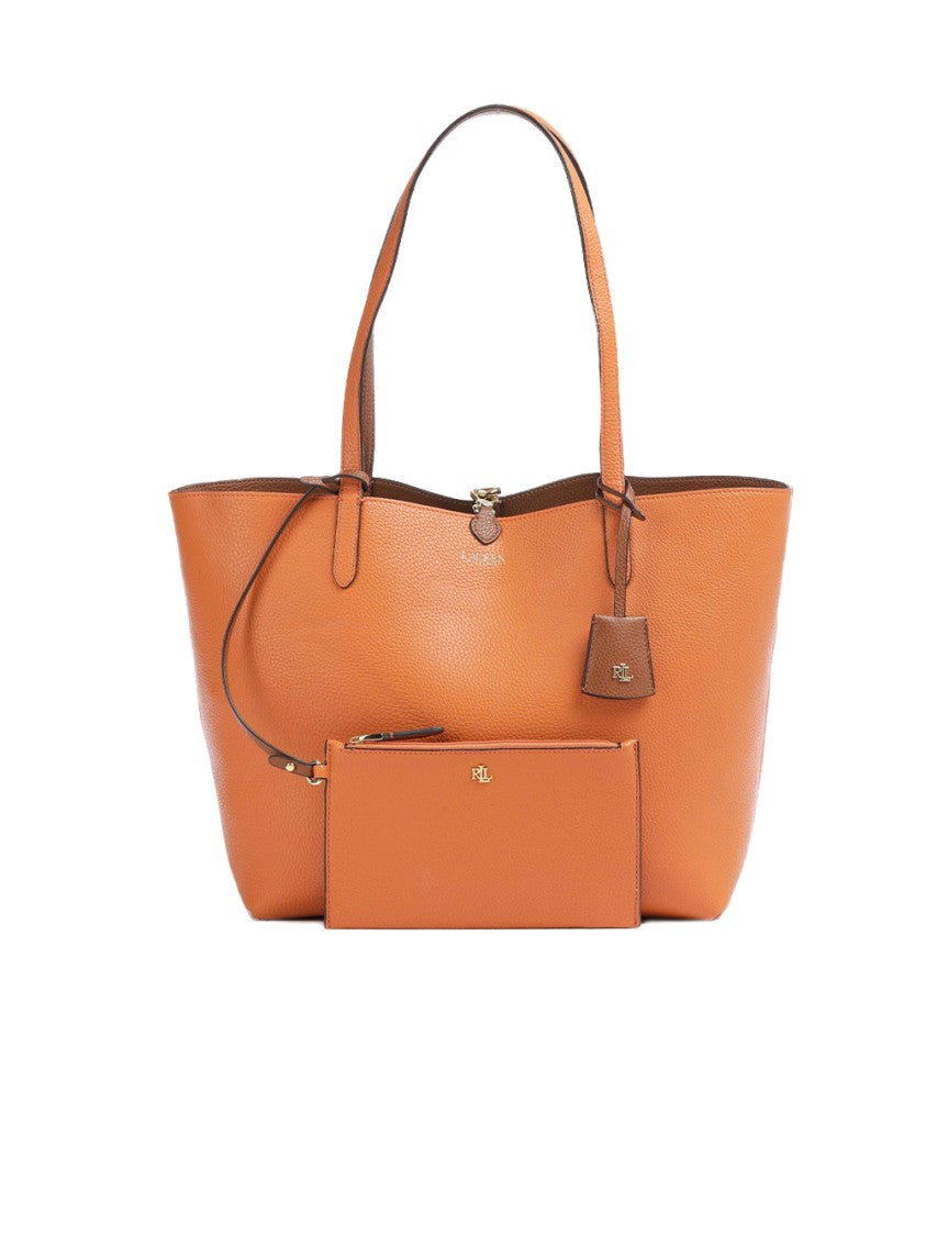 Lauren Ralph Lauren Rvrsble Tote Medium Faux Pebble Grain Bag