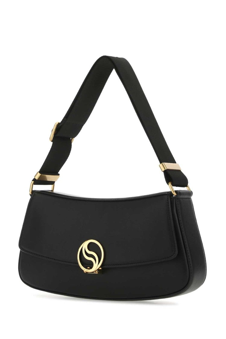 Stella Mccartney Black Alter Mat Shoulder Bag