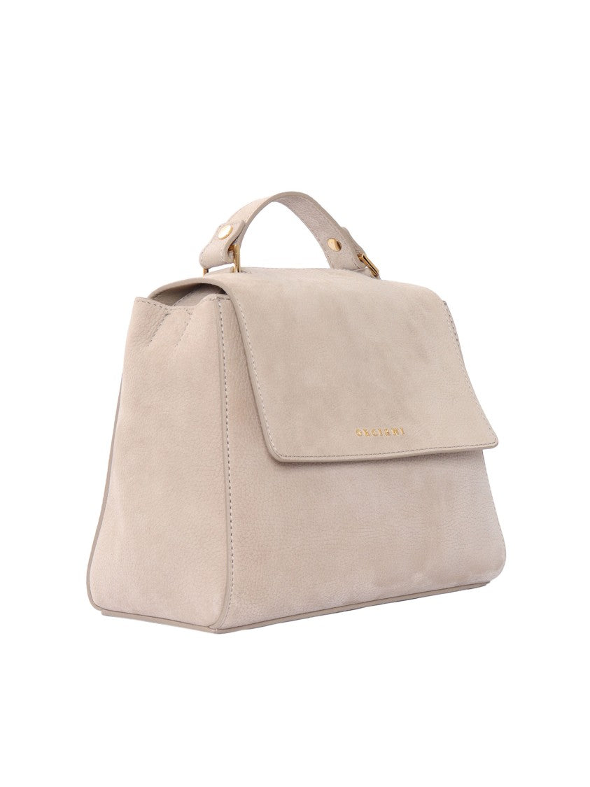 Claudio Orciani Structured Handbag In Smooth Calf Leather