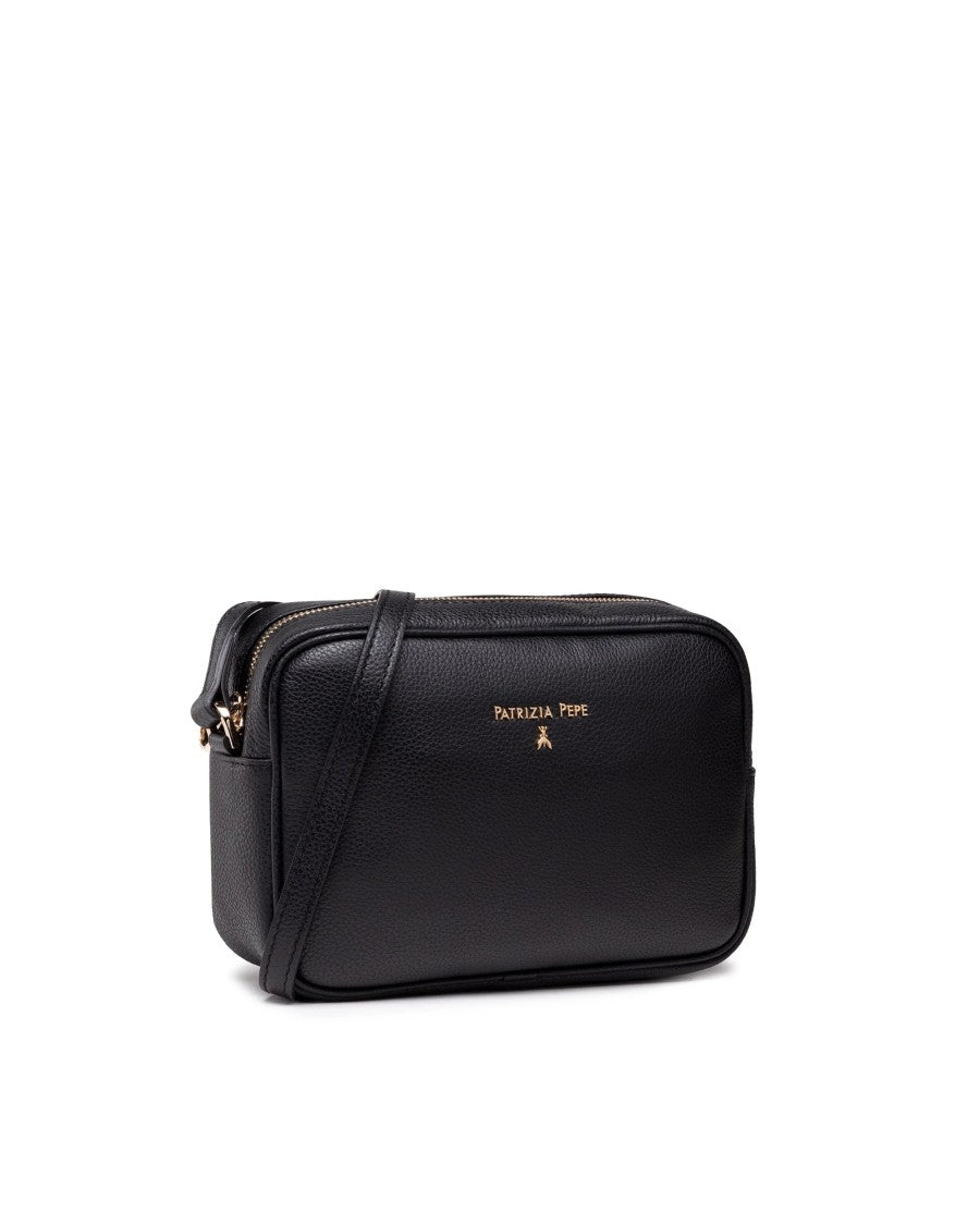 Patrizia Pepe Black Crossbody Bag