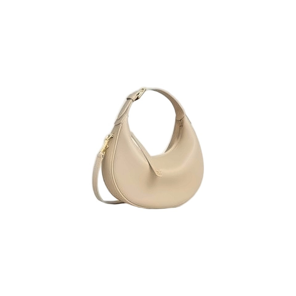 Celine Crescent-Shaped Calf Leather Crossbody Bag