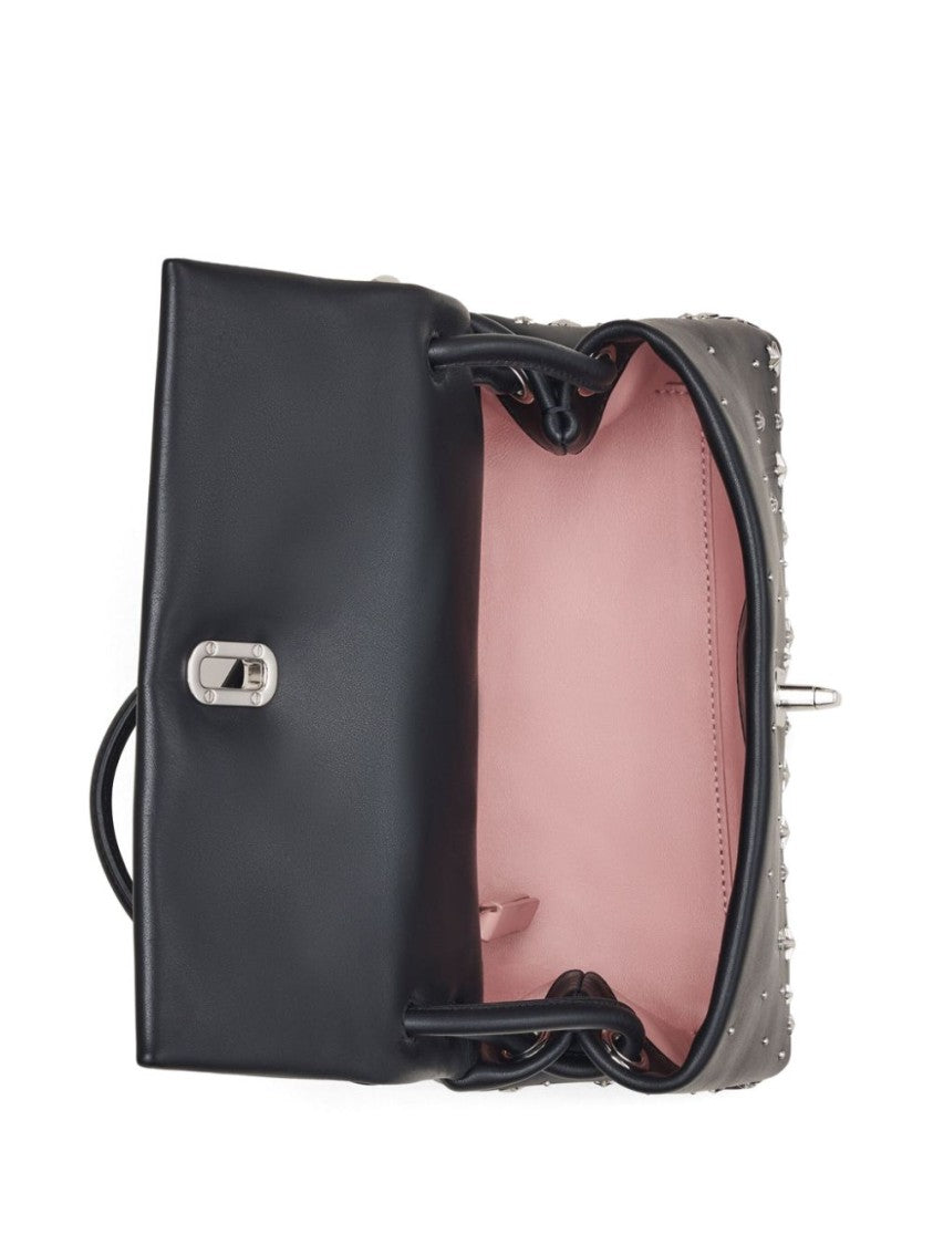 Marc Jacobs Black Rectangular Leather Handbag