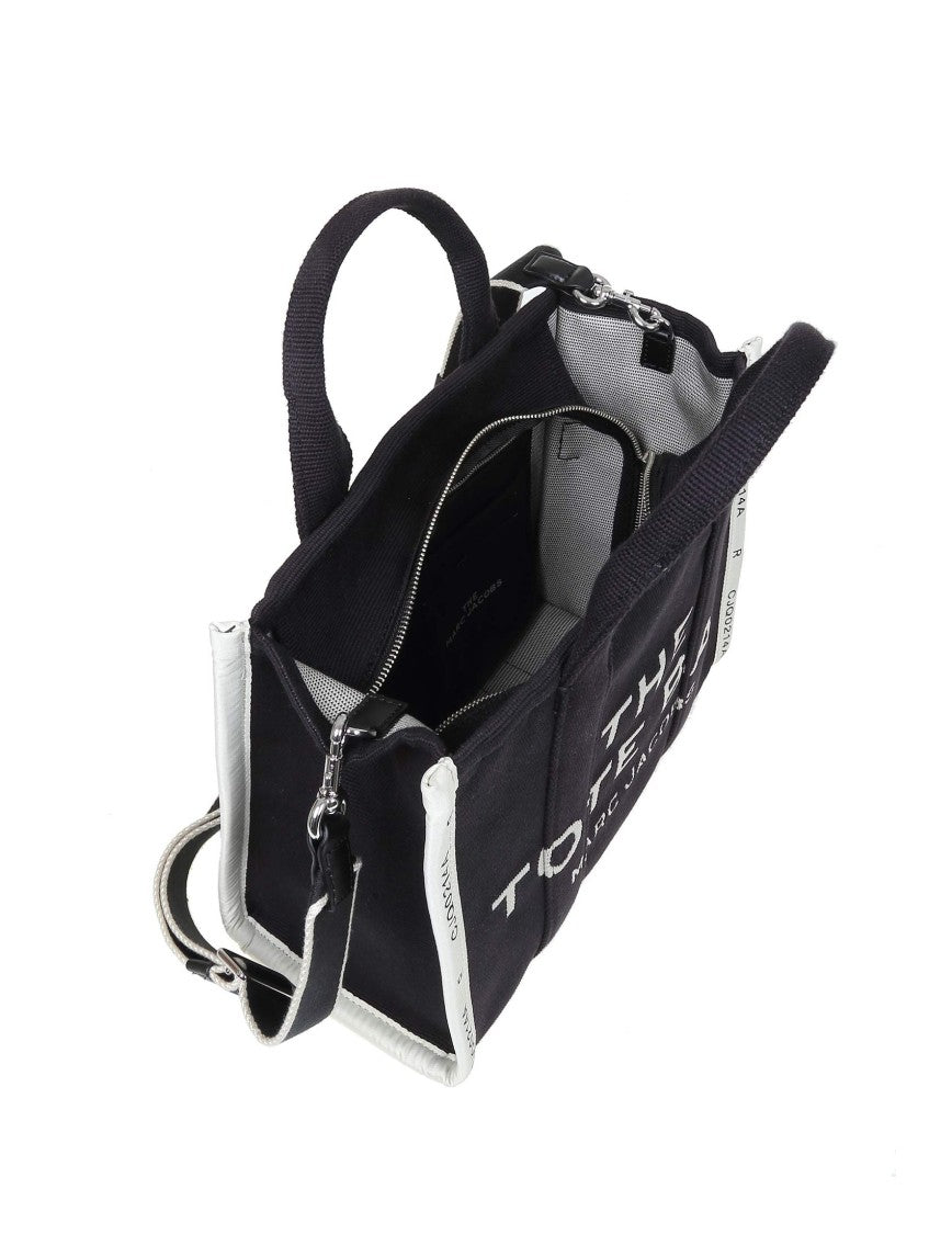 Marc Jacobs The Small Tote In Black Jacquard