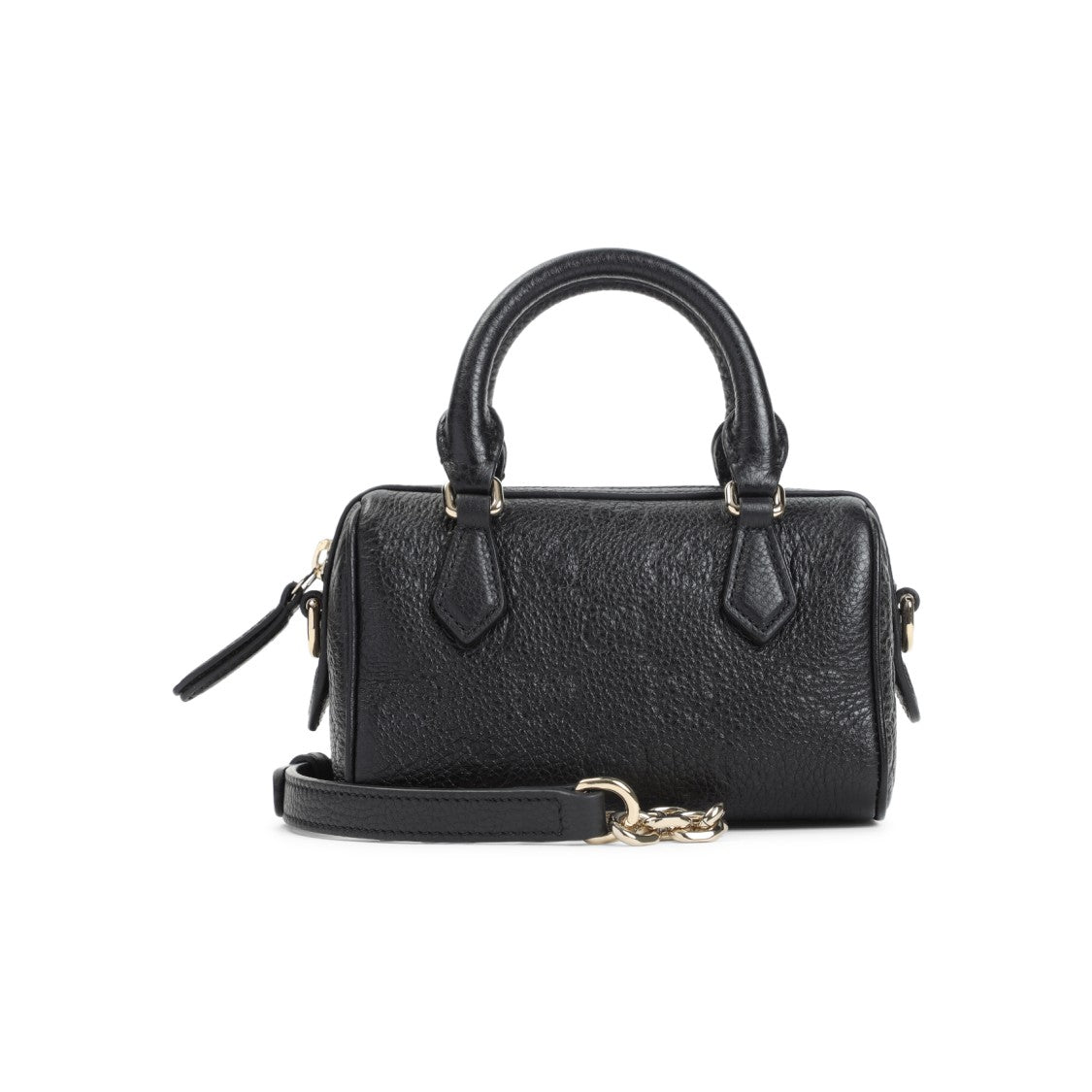 Gucci Textured Black Leather Clutch