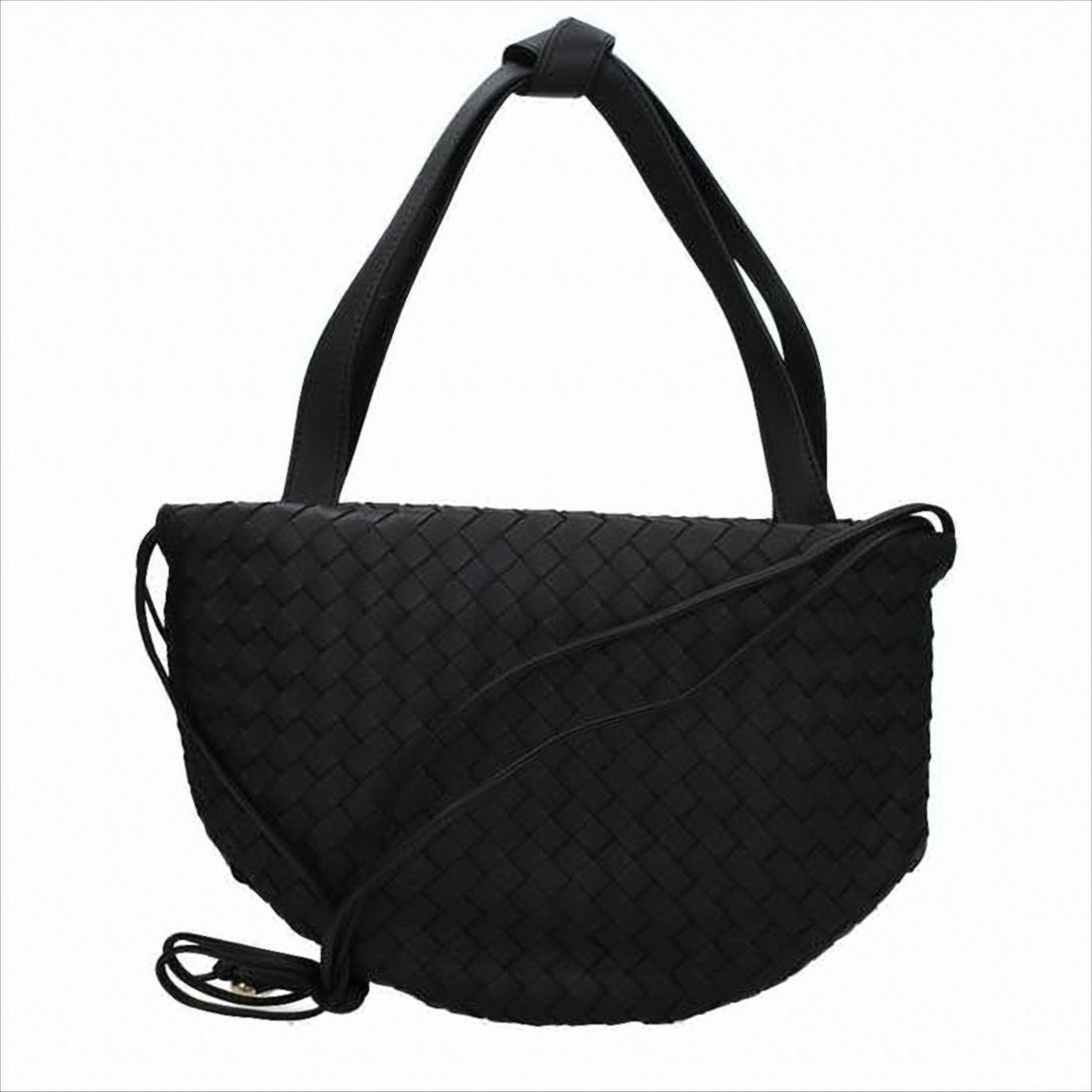 Bottega Veneta Woven Lambskin Shoulder Bag