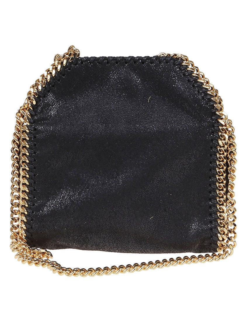 Stella Mccartney Tiny Tote Eco Shaggy Deer W/Gold Color Chain