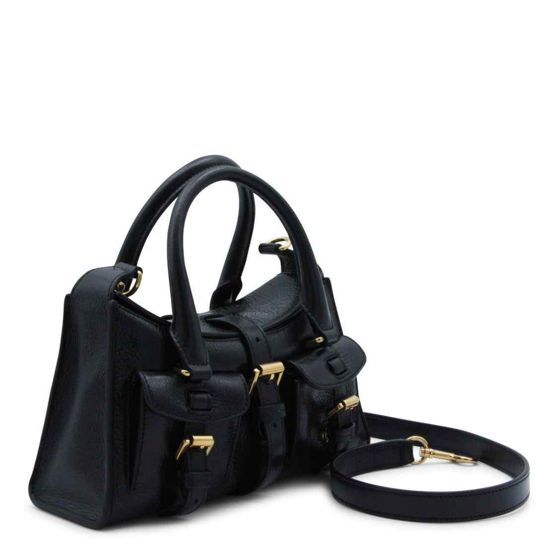 Mulberry Mini Roxanne High Shine Top Handle Bag