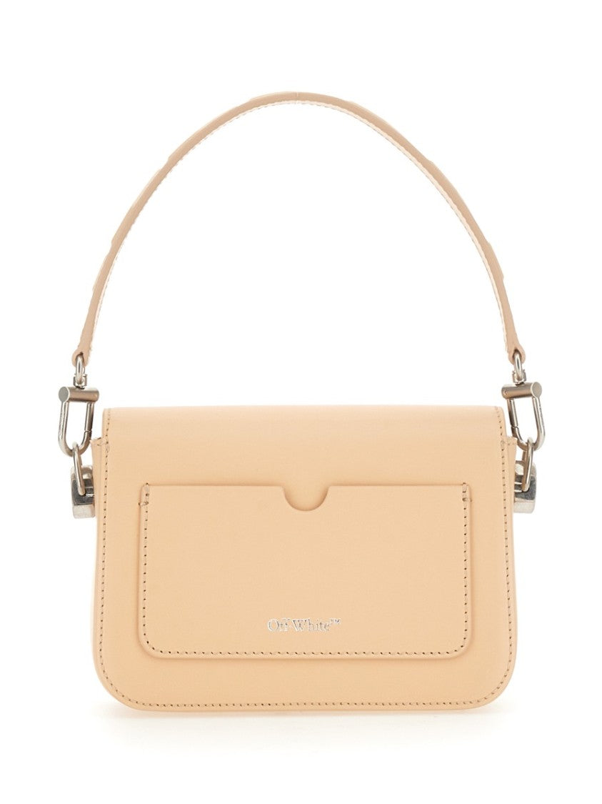 Off-White Small Leather Binder Bag