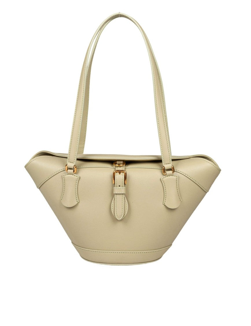 Dolce & Gabbana Sage Green Leather Coffa Capri Bag