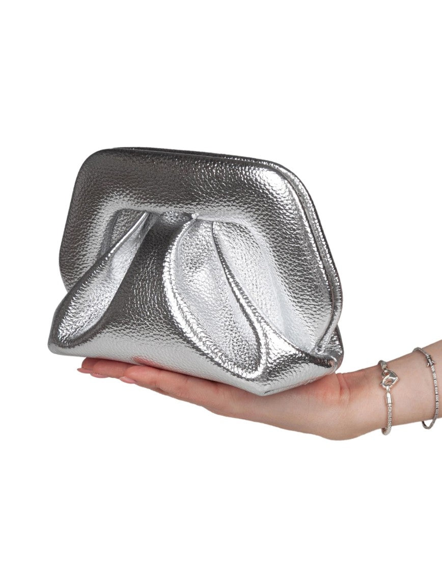 Themoirè Bios Laminated Faux Leather Bag