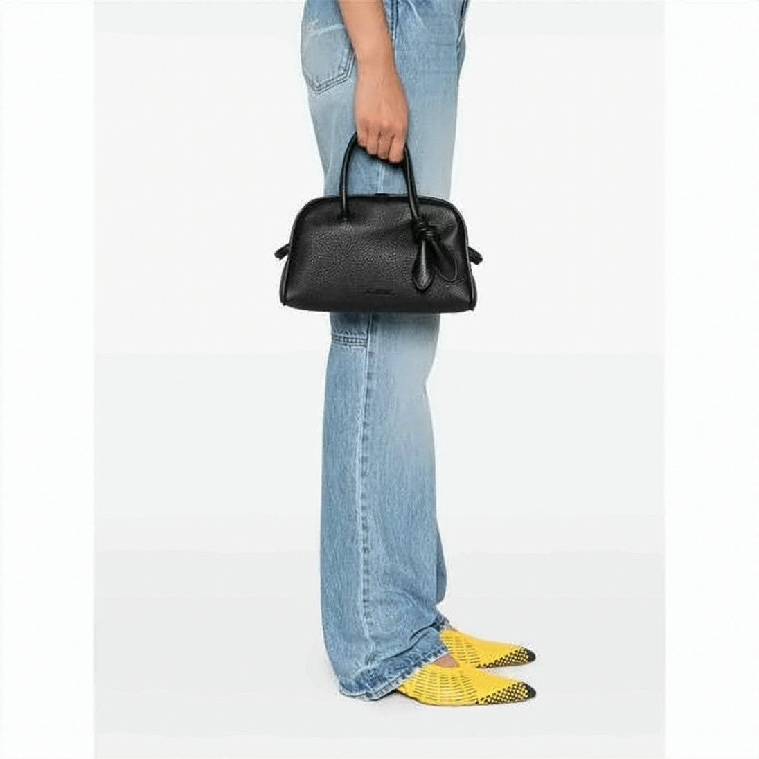 Jacquemus Textured Leather Jacquemus Tote Bag