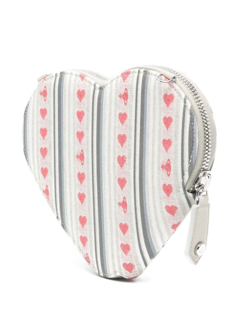 Vivienne Westwood Heart-Shaped Bag With Detachable Chain-Link Strap