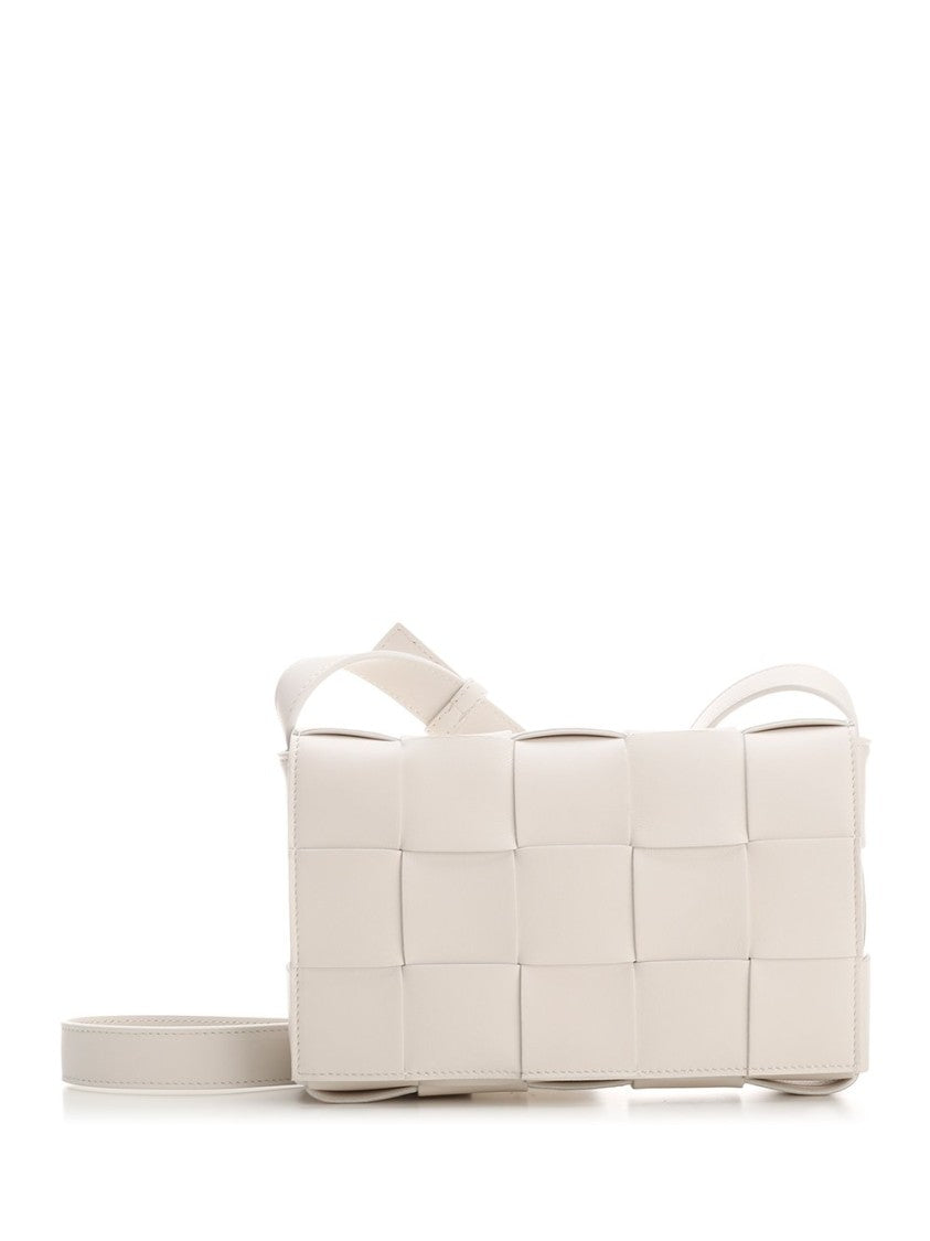 Bottega Veneta Woven Lambskin Leather Shoulder Bag