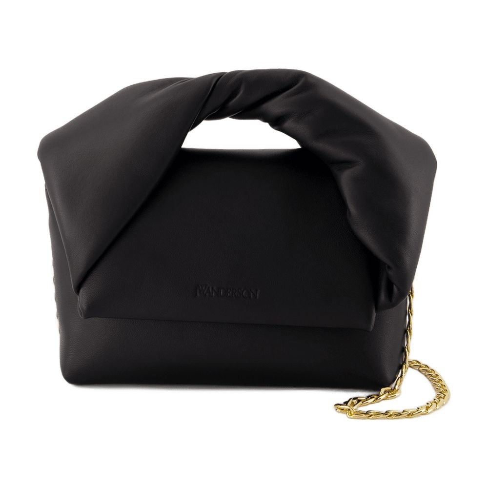 J. W. Anderson Small Twister Crossbody - Leather - Black