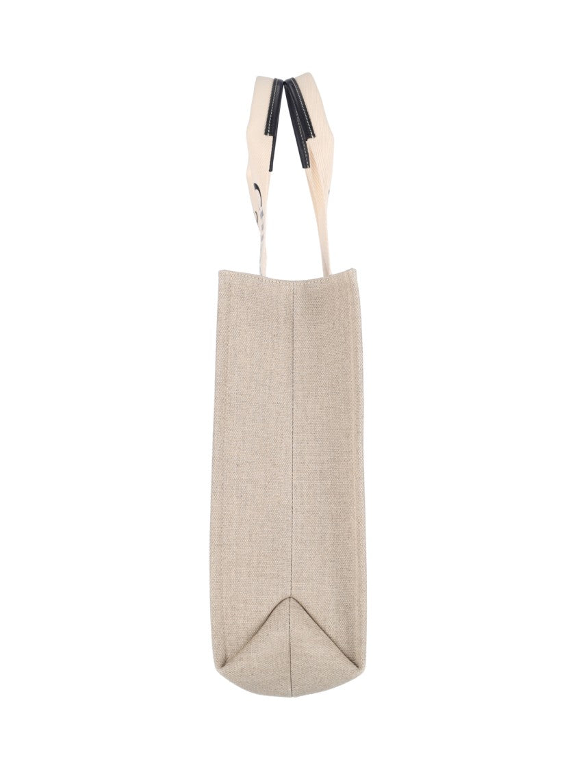 Chloé Medium "Woody" Tote Bag – Beige