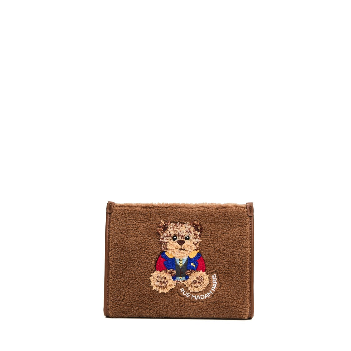 Rue Madame Teddy Biscuit Clutch