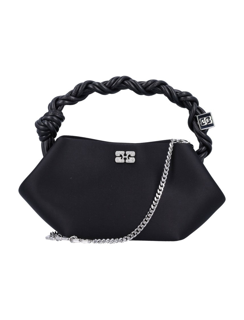 Ganni Satin Mini Bou Bag