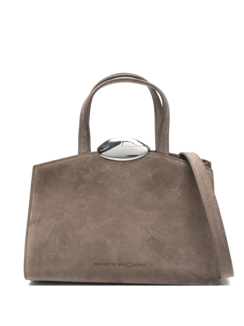 Benedetta Bruzziches Structured Handbag With Detachable Shoulder Strap