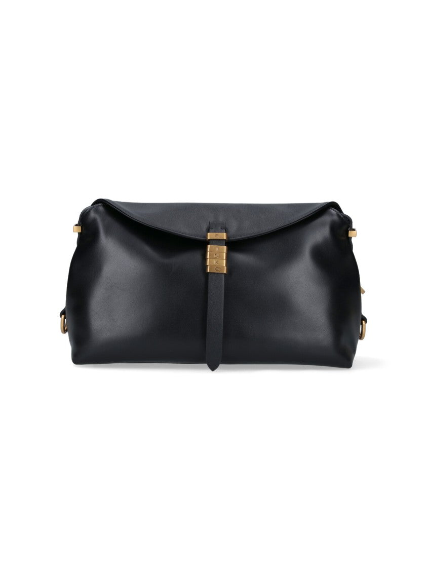Pinko "Saddle" Shoulder Bag – Black