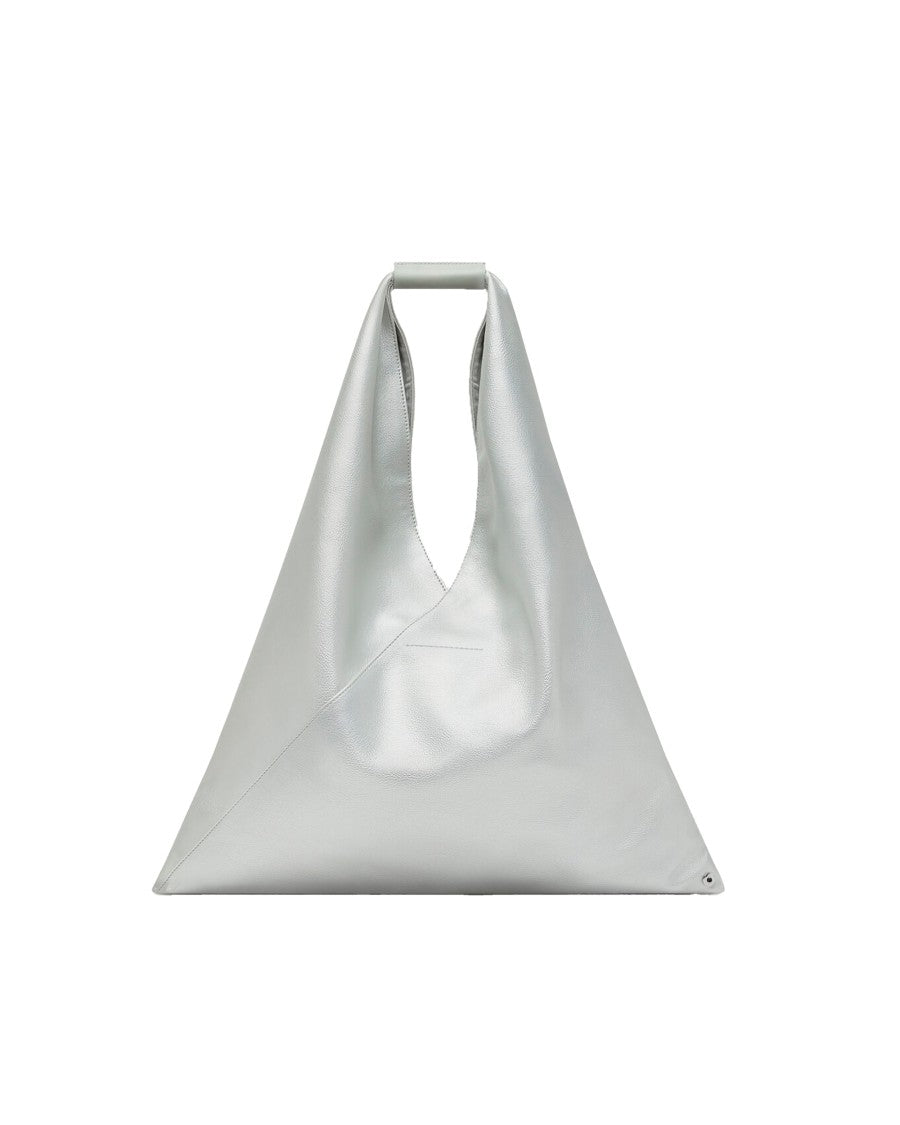 Mm6 By Maison Margiela Japanese Medium Silver Bag