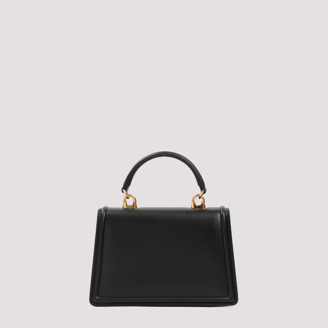 Dolce & Gabbana Black Leather Devotion Bag