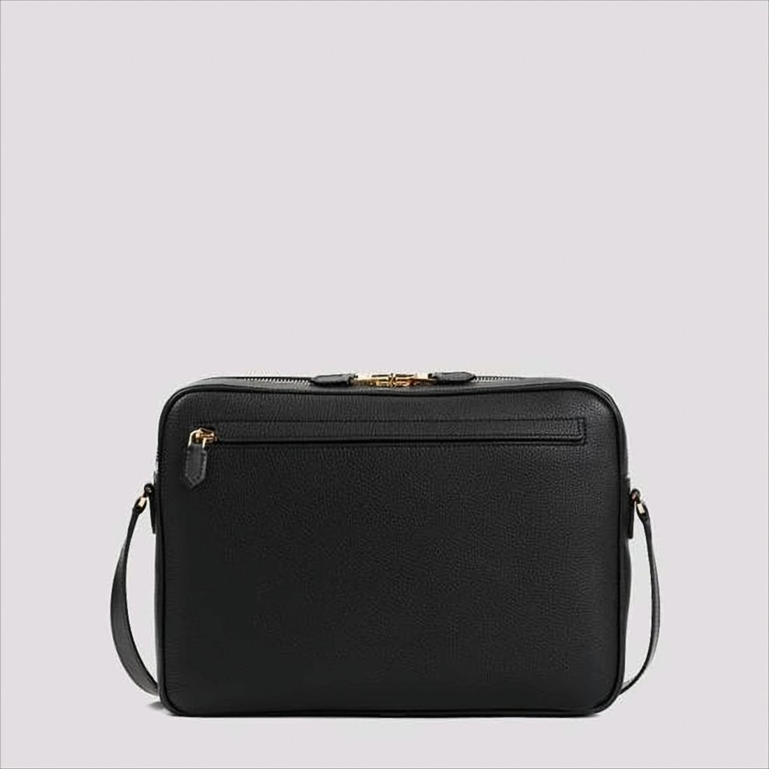 Tom Ford Textured Calf Leather Crossbody Bag With Gold-Tone Hardware