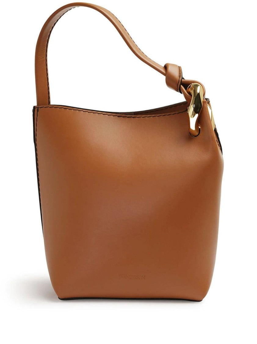 J. W. Anderson Chic Handbag In Luxurious Full Grain Calf Leather With Elegant Design And Durable Finish
