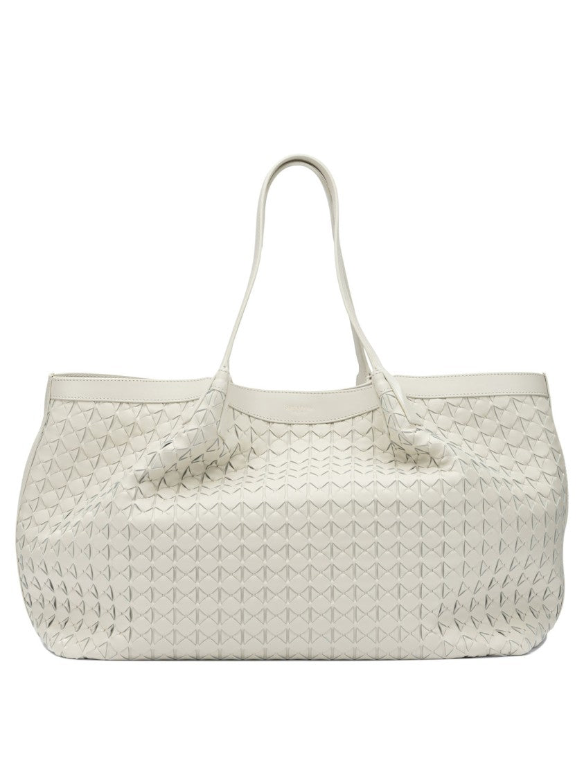 Serapian Large Mosaic Leather Shoulder Bag
