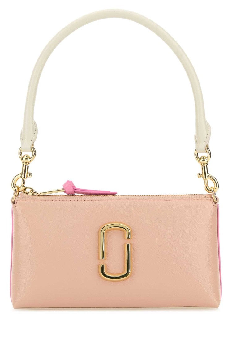 Marc Jacobs Two-Tone Leather Snapshot Shoulder Bag