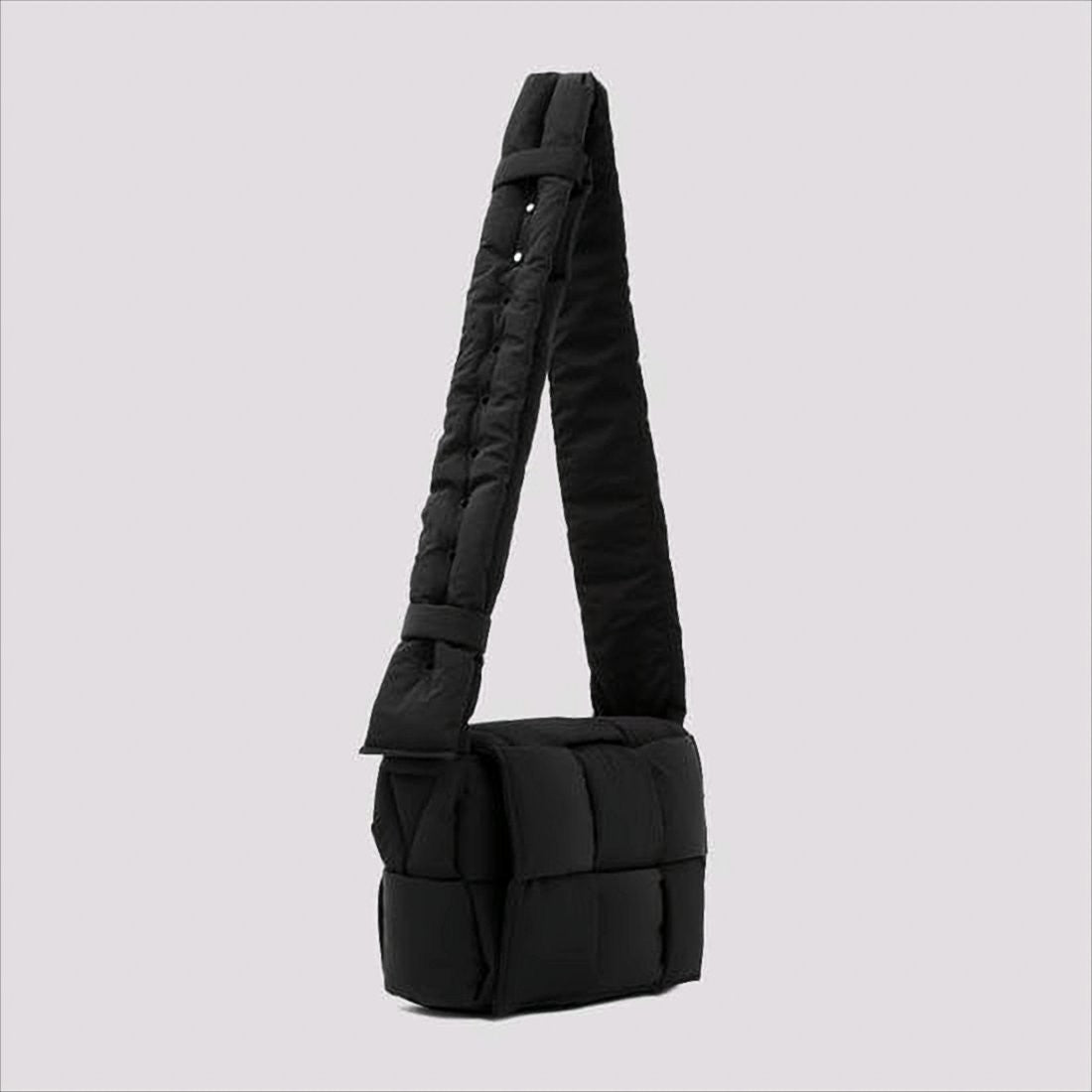 Bottega Veneta Quilted Black Crossbody Bag
