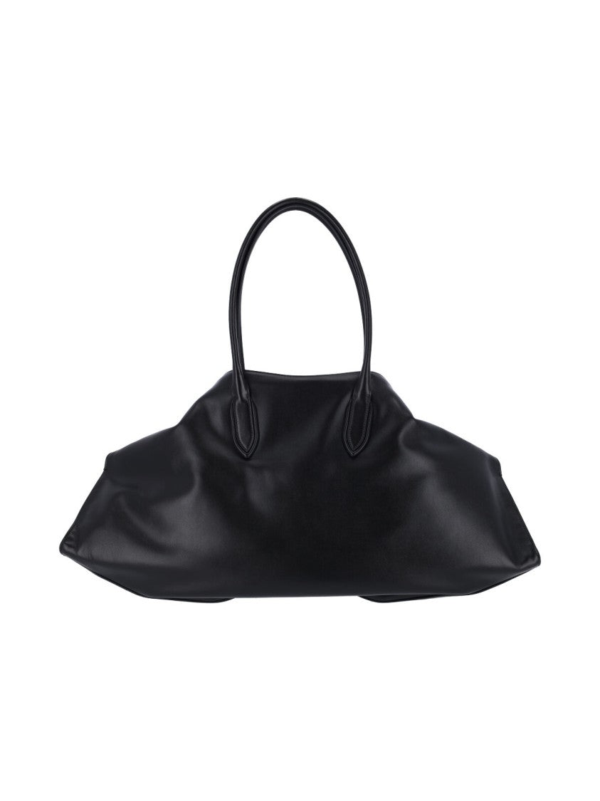 Alexander Mcqueen "Manta" Large Shoulder Bag – Black