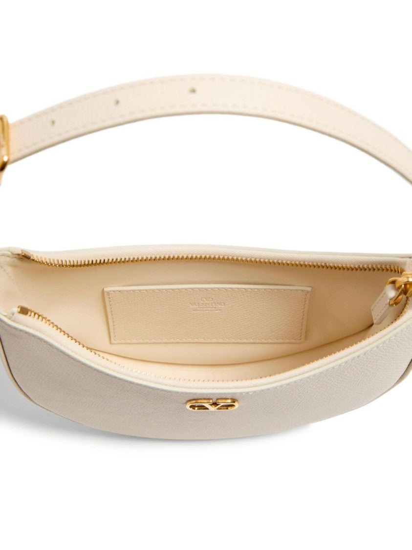 Valentino Garavani Crescent-Shaped Bag With Gold-Tone Hardware