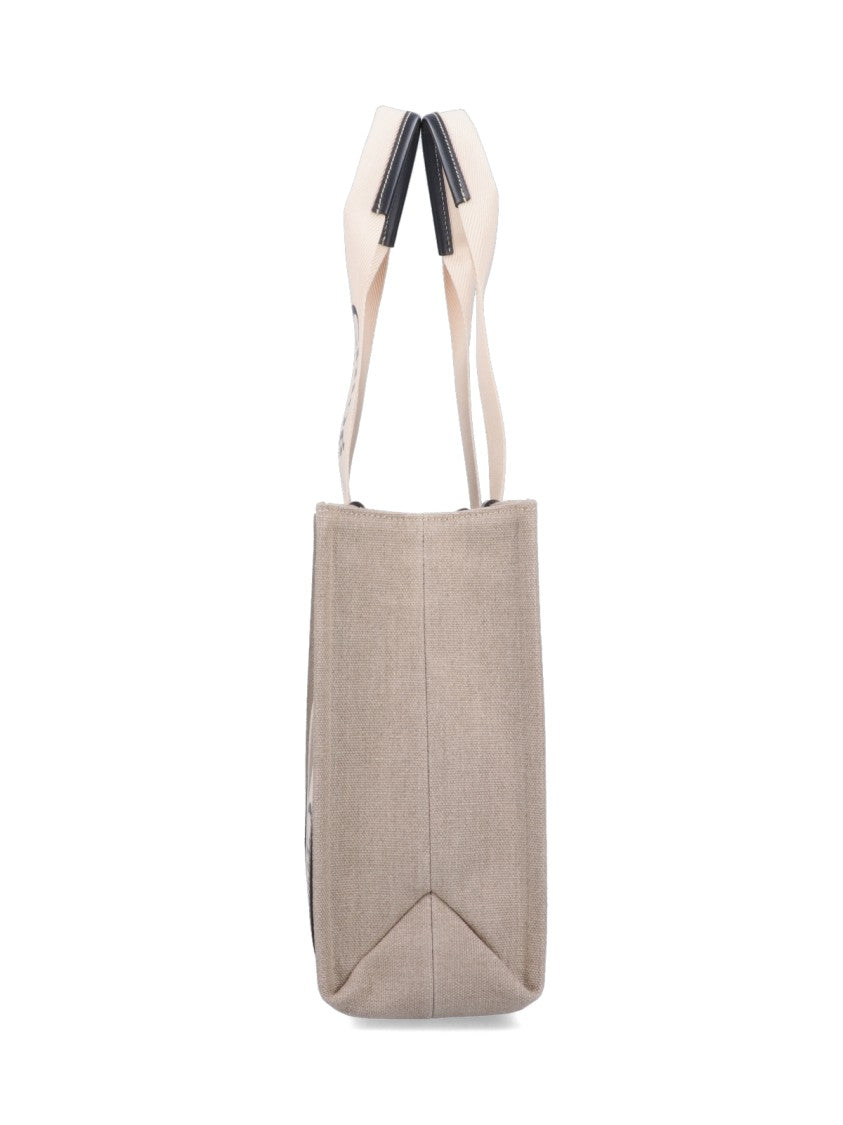 Chloé "Woody" Tote Bag Beige