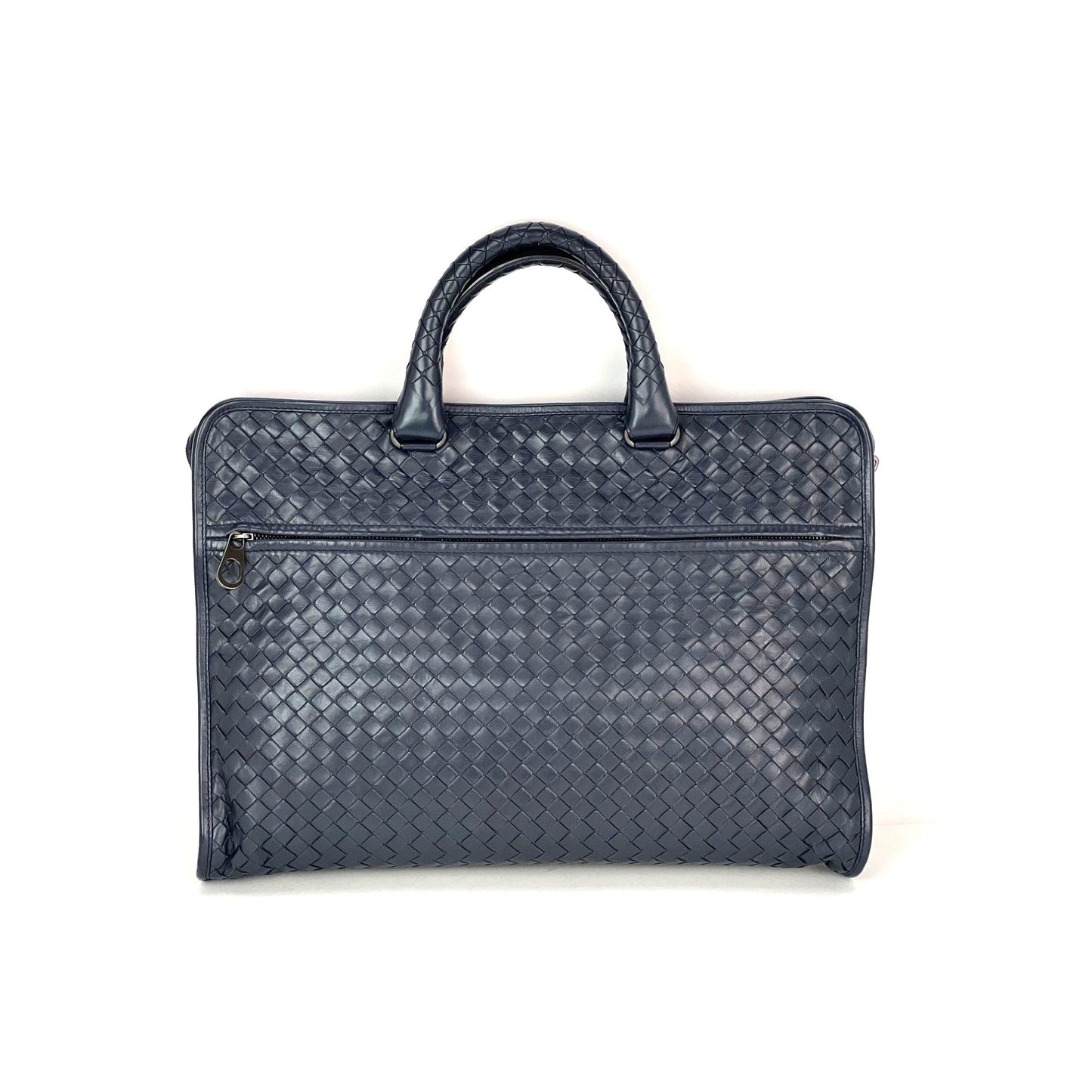 Bottega Veneta Intrecciato Top Zip Attaché