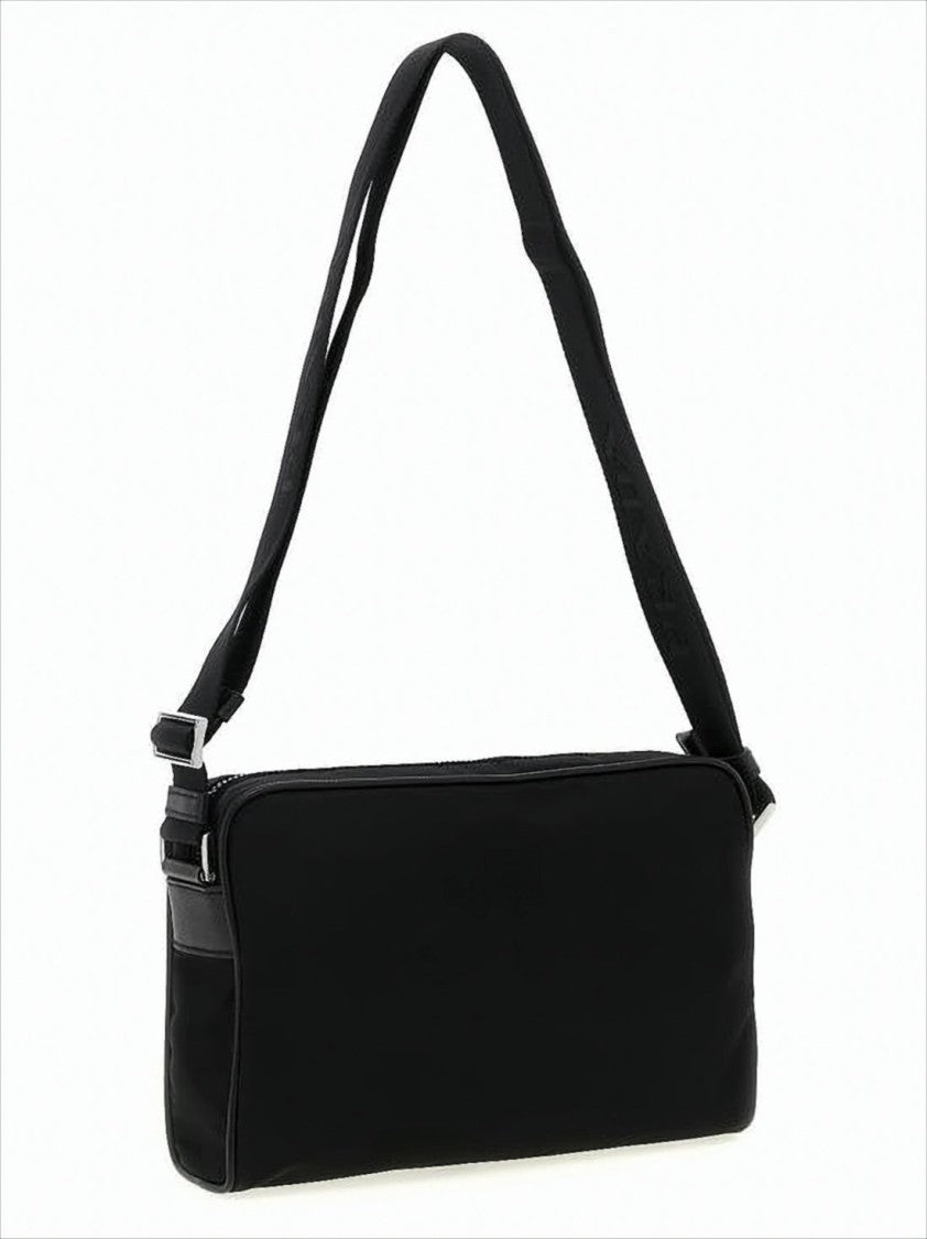 Prada Rectangular Shoulder Bag With Triangular Logo
